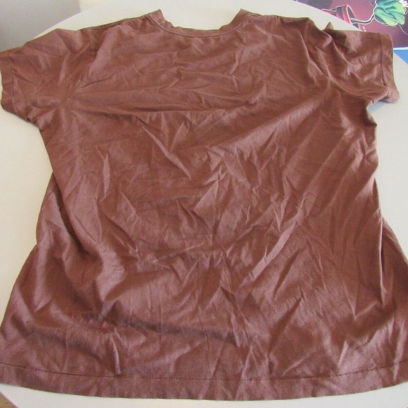 Hatley Funny T-Shirts Bear in Woods Buck Naked Organic Cotton Brown Lot of 2  XL - Picture 7 of 8